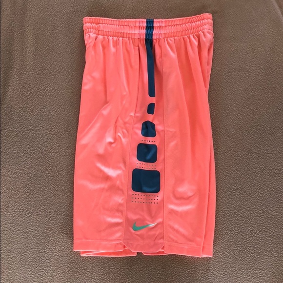 pink nike basketball shorts